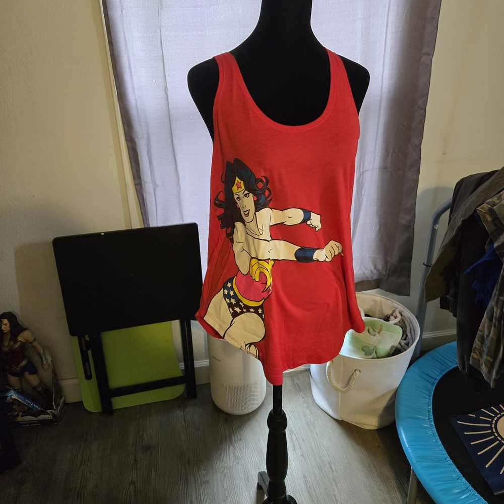 Wonder Woman Red Tank Top